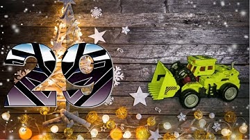 29 Days Before Christmas 🎄❄⛄  #Scrapper #stopmotion #decepticons transformers countdown animation
