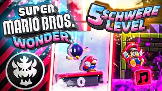 5 NEUE SCHWERE Super Mario Bros. Wonder Level (Hilfe)