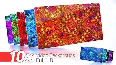 Fractal VJ & Music Background Pack