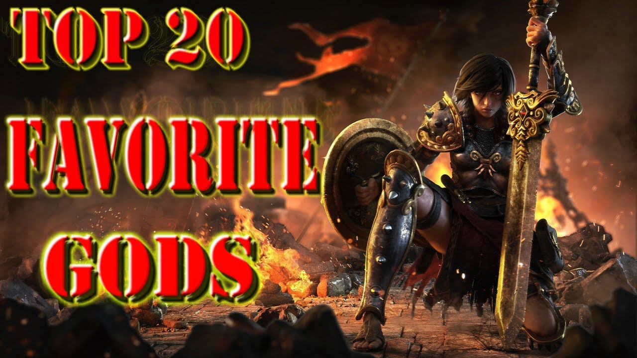 My Top 20 Favorite Gods in Smite!