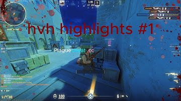 #CS2 Plaguecheat.cc HvH Highlights#1