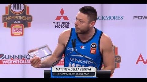 Matthew Dellavedova won NBL Finals MVP despite his team losing the series.