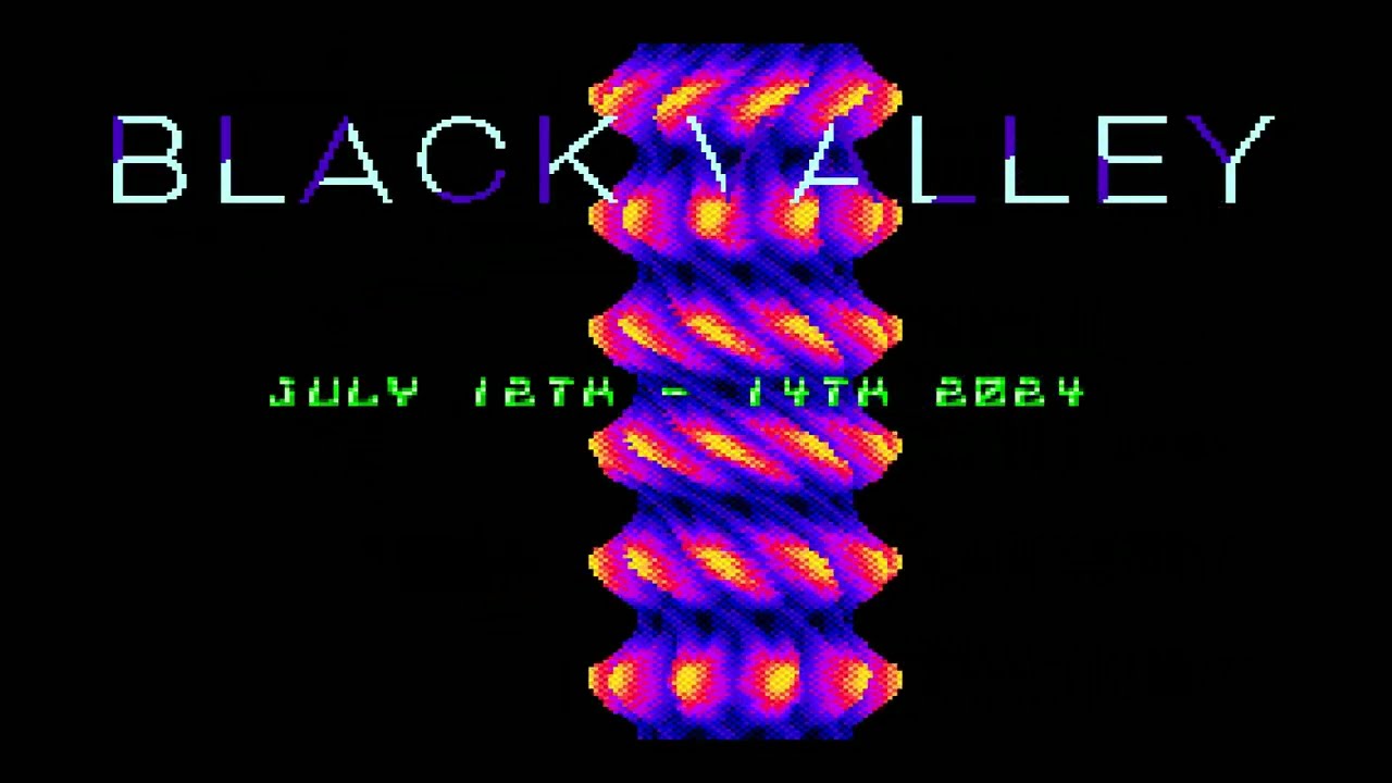 In Black by Darklite and Offence (Demo/Invitation 2024 SEGA Master System)