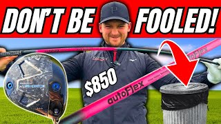 Exposing THIS $850 shaft using Mid-Handicap Golfer…SHOCKING test with STRANGE results…