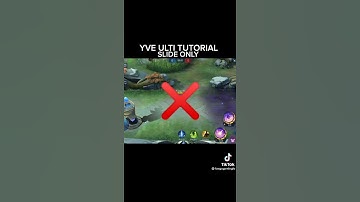 YVE ULTI TUTORIAL (Ctto)#MLBBZone TV
