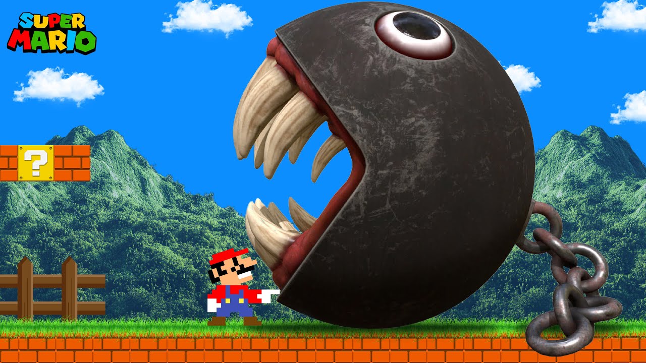 Cat Mario: Super Mario Bros. But Everything Becomes REALISTIC