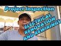 Project inspection  electrical renovation