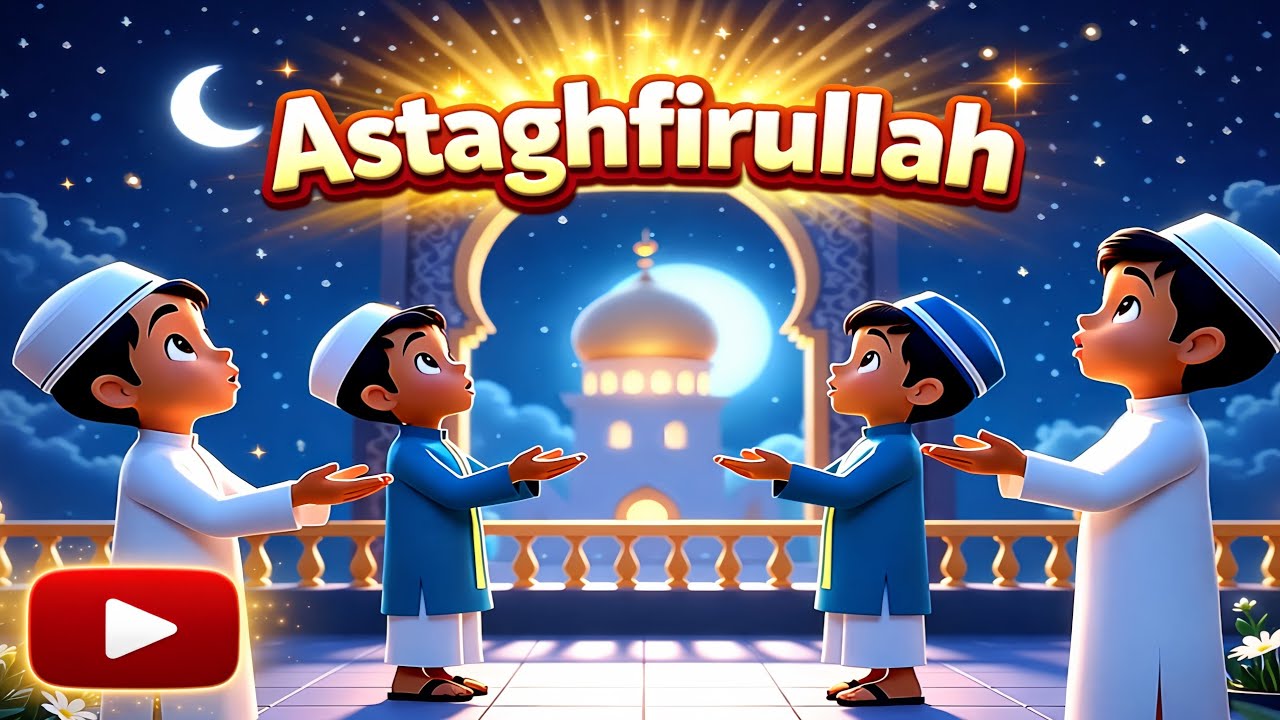 Astaghfirullah | Kids Repeat Zikr Song | Allah Forgive Me | Bedtime / Calm