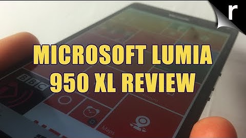 Microsoft Lumia 950 XL Review