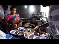 A Pav Bhaji Making Master shows us his Indian Street Food Recipe at "Kanaiya Paubhaji Centre" Kadod.