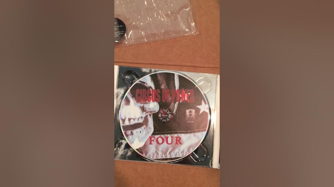 Circus of Power 'Four' CD Unboxing YouTube