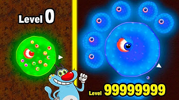 Noob vs pro vs hacker Most funny game oggy and Jack in insta Blop Io game | TaimoorOP