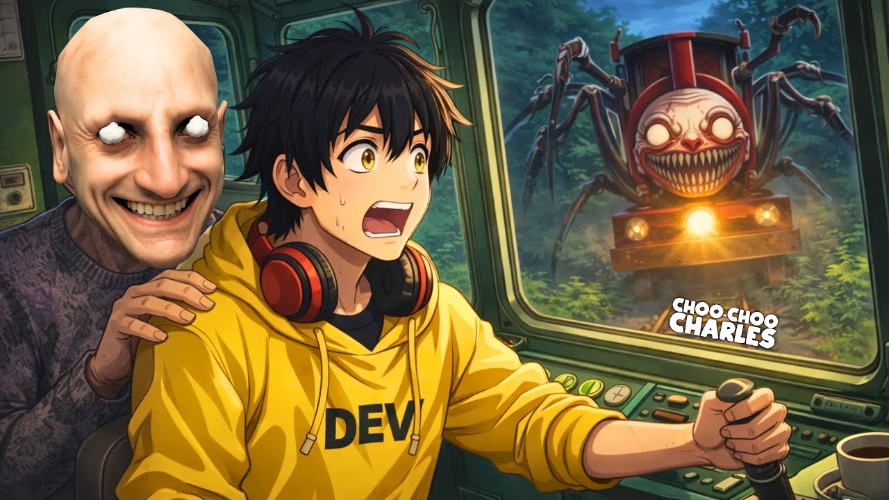 Anzu Senpai Plays CHOO HOO CHARLES 😱 | Dev & Grandpa vs Creepy Horror ...