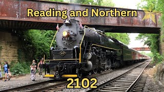 Reading & Northern 2102 Iron Horse Rambles 2024