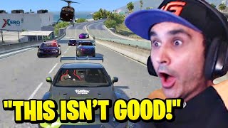 Summit1g Causes CHAOS & Gets Hunted by 20 Cops! | GTA 5 NoPixel RP