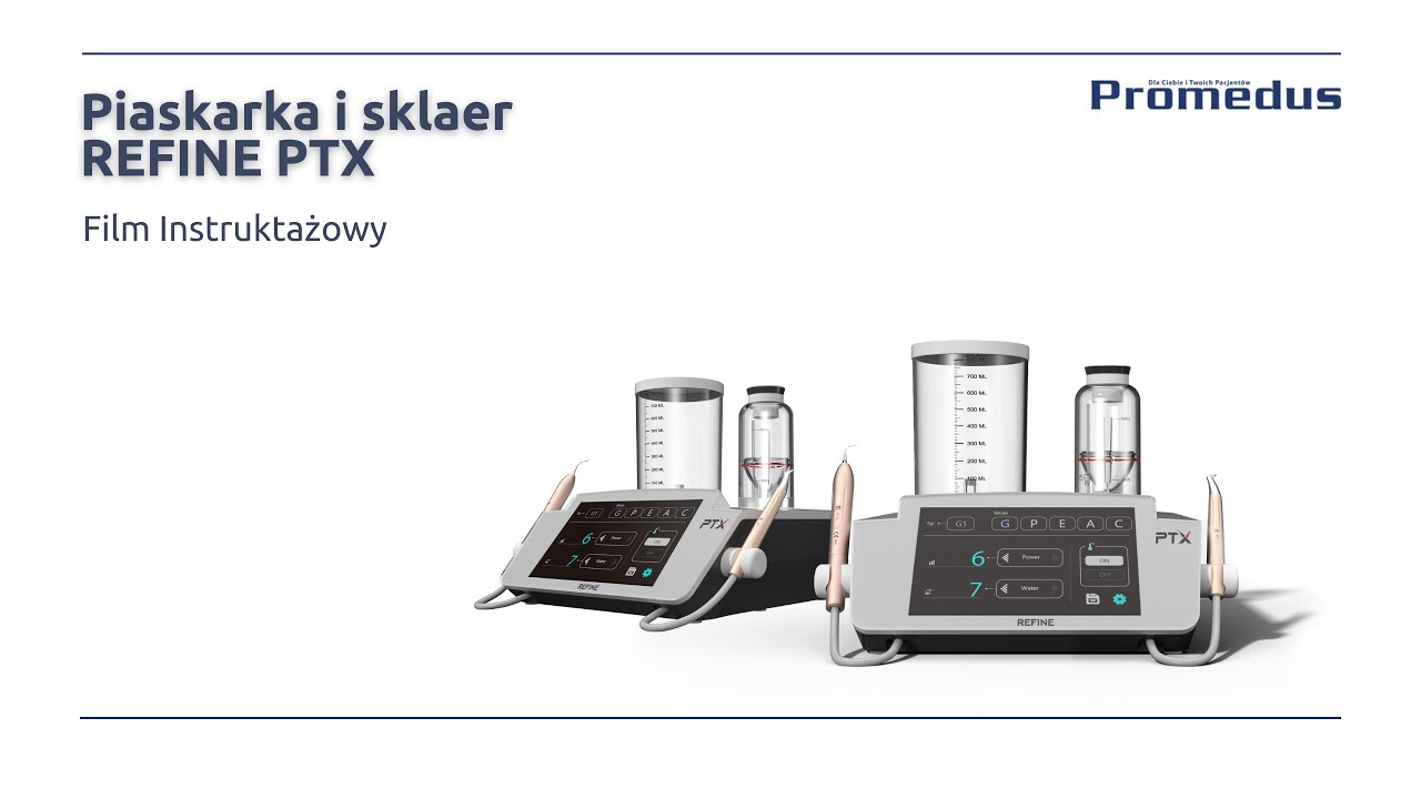 REFINE PTX - piaskarka perio + skaler painless