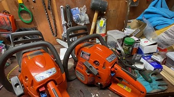 Husqvarna 235 fuel line, vent valve and plug, and bogging