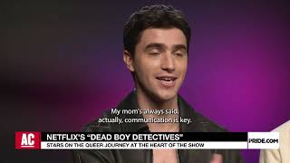 PRIDE Interviews ‘Dead Boy Detectives’ stars George Rexstrew \& Jayden Revri