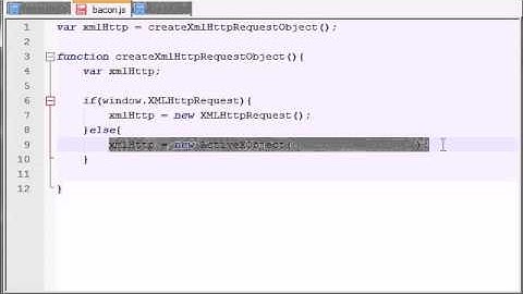 FREE AJAX Tutorial   22   Creating XMLHttpRequest Objects Correctly