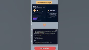 Login Form That Reacts With EMOJIS 😱🔥 | Must Watch!