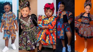 MISHONO YA WATOTO ANKARA KIDS STYLES AFRICA PRINT CHILDREN NEW FASHION DESIGN