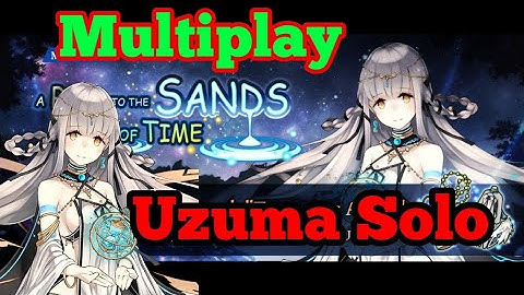 Uzuma Job+ Solo Multiplay, A Plea to the Sands of Time [Hard] || The Alchemist Code