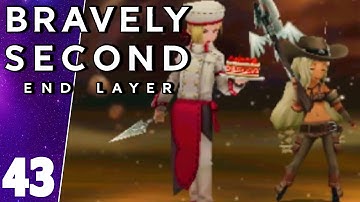 Bravely Second End Layer Part 43 Aimee & Angelo Boss Battle Walkthrough Gameplay
