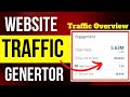 Website auto traffic generator l automated website traffic generator  free software 2022