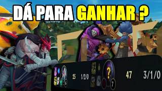 Toplaner Troll e Botlane Fidando, da pra ganhar ?