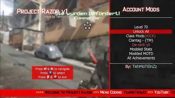 MW2 | Project Razor v1 | TU8 All Client Menu | +Download