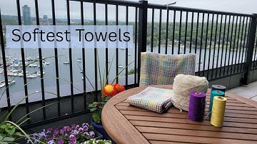 Softest Towels Rigid Heddle Weaving Pattern By The Rogue Weaver
