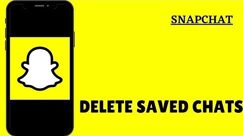 How To Delete Saved Messages In Snapchat  (Video Tutorial) 2021