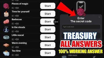 Treasury Secret Code 15-16 MAY | Piesces Of magic Treasury Secret Code Quest | Treasury All Code