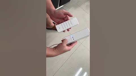 CM01 How to connect remote controller and blinds controller
