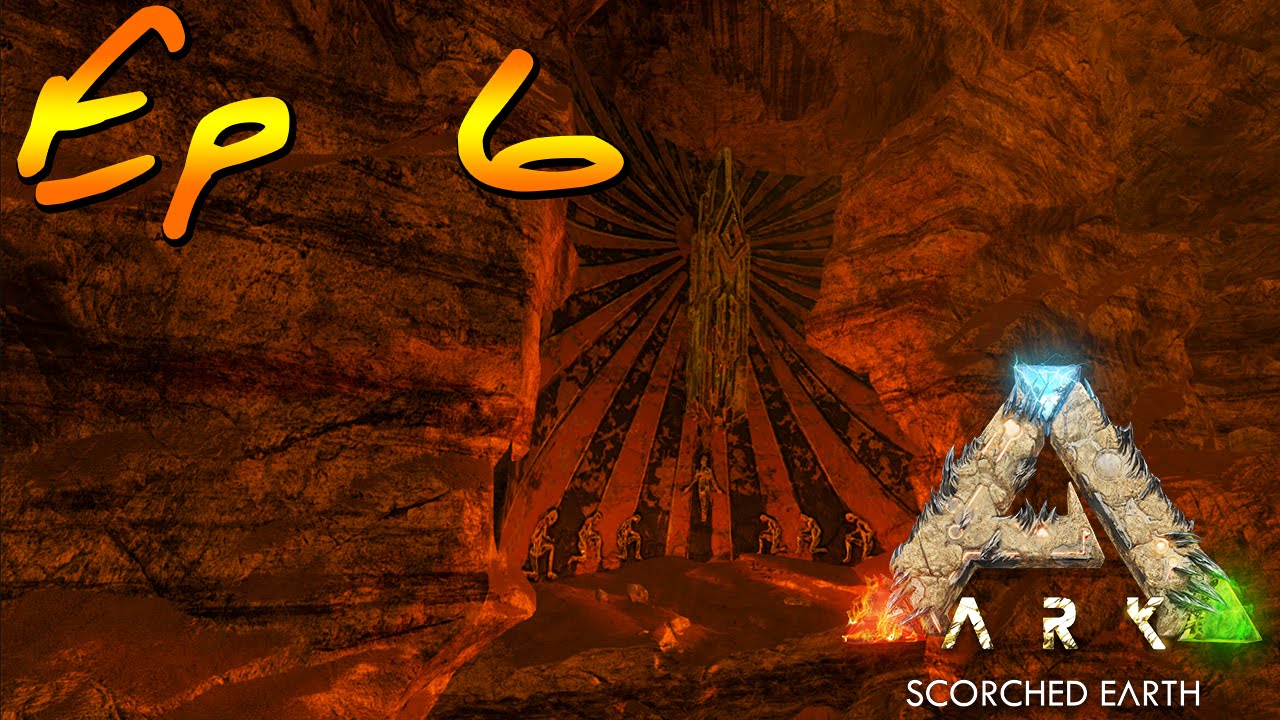 ARK : Scorched Earth - Ep. 6 ~ Artifact of the Gatekeeper Cave Exploration! Pooping Evolved