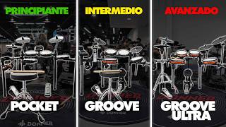 3 Baterías Electrónicas Donner que DEBES checar este 2026 (Pocket, Groove, Groove Ultra)