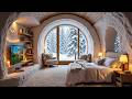 Ultimate Freezing Snowstorm Sounds for Sleeping | Howling Wind &amp; Loud Blowing Snow Windy Night