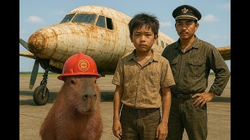 Capybara Đáng Yêu | Capy với những tình huống xuất thần và thông minh cùng với cậu bé  VIDEO 4K