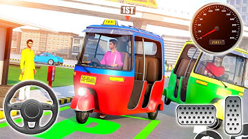 Tuk Tuk Auto Rickshaw - Rickshaw Race Simulator 2022 - Android Gameplay #4