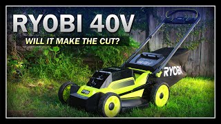 Ryobi 40v Brushless 20” Push Electric Lawn Mower - Unboxing/Test/Review