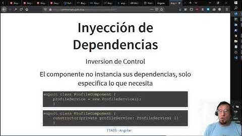 Angular -  Servicios e inyeccion de dependencias