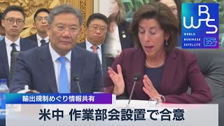 米中商務トップ　作業部会設置で合意　輸出規制めぐり情報共有【WBS】（2023年8月28日）