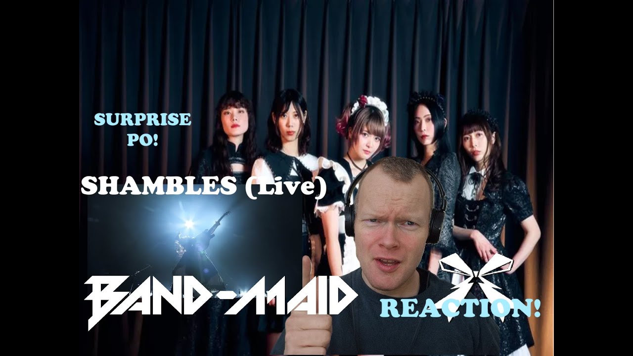 Band-Maid - Shambles (Live) | The Joy of Onigiri and GREAT Music!! | Reaction!
