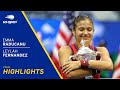 Emma Raducanu vs Leylah Fernandez Highlights | 2021 US Open Final