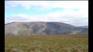 Sgor Gaoith and Braeriach Hill Corries