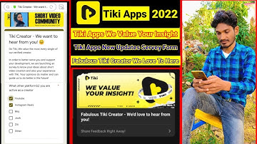 We Value Your Insight Servey Form | Fabulous Tiki Creator We