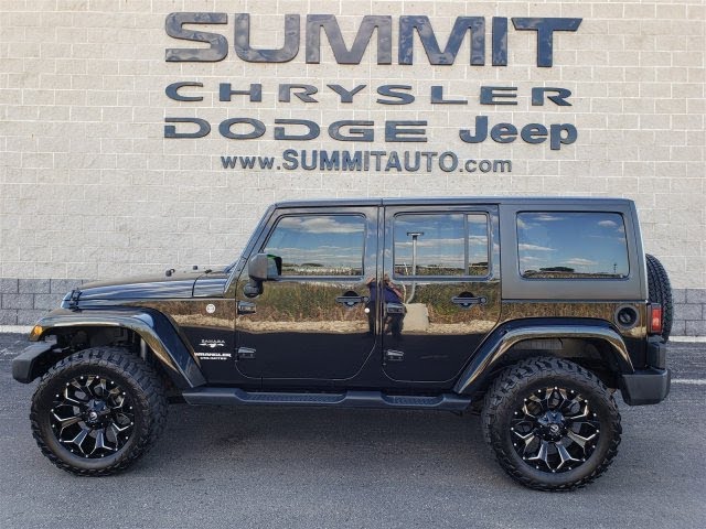 2016 JEEP WRANGLER 4 DOOR UNLIMITED SAHARA BLACK CLEARCOAT 20 INCH FUEL RIMS  4WD SOLD! 9758 SUMMIT - YouTube