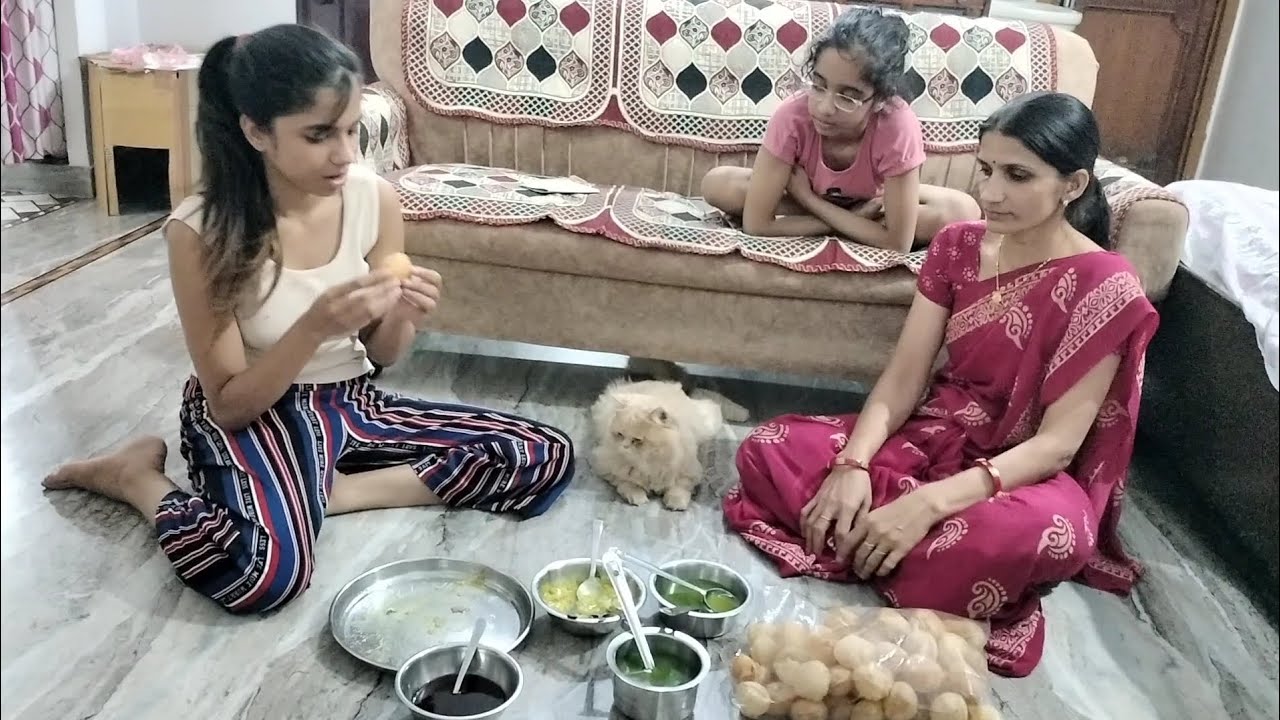 Janvi ke sath gajab ka prank ho gaya 🤣 Pani puri eating challange.   #mejahisu #viral #trending