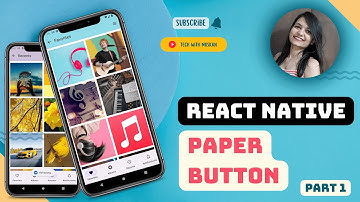 #9 Creating Stylish Buttons in React Native Paper - Part 1 | Beautiful, Responsive Material Design