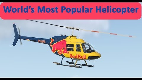 Most Popular Helicopter in the World: B206 by CowanSim